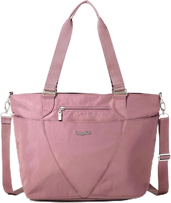 Baggallini Avenue Tote - 12x18 Laptop Tote Bag for Women - Lightweight Work Travel Carry On Bag by baggallini