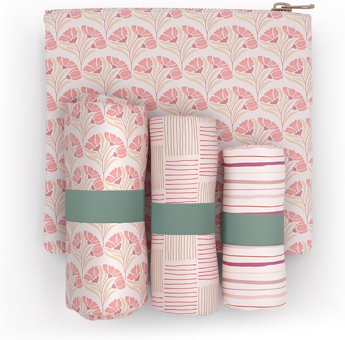 Pure Sage Reusable Grocery Bag - Stylish Shopping Bags for Groceries - Foldable Tote Bag - Image 2
