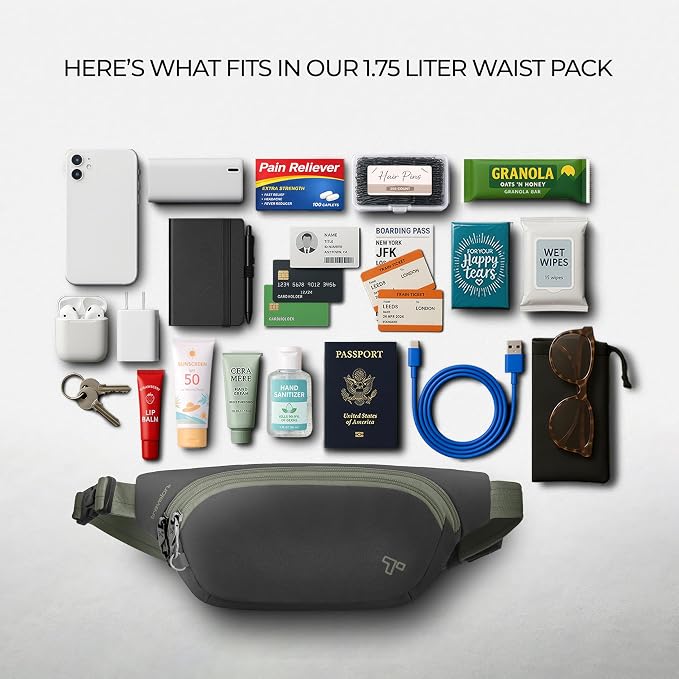 Travelon Anti-Theft The Voyages Waist Pack - Image 6