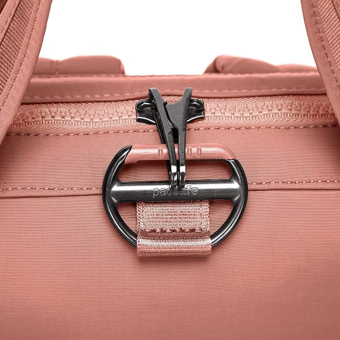 Pacsafe Women's Citysafe CX 17L Anti Theft Backpack-Fits 16 inch Laptop, ECONYL Rose, One Size - Image 7