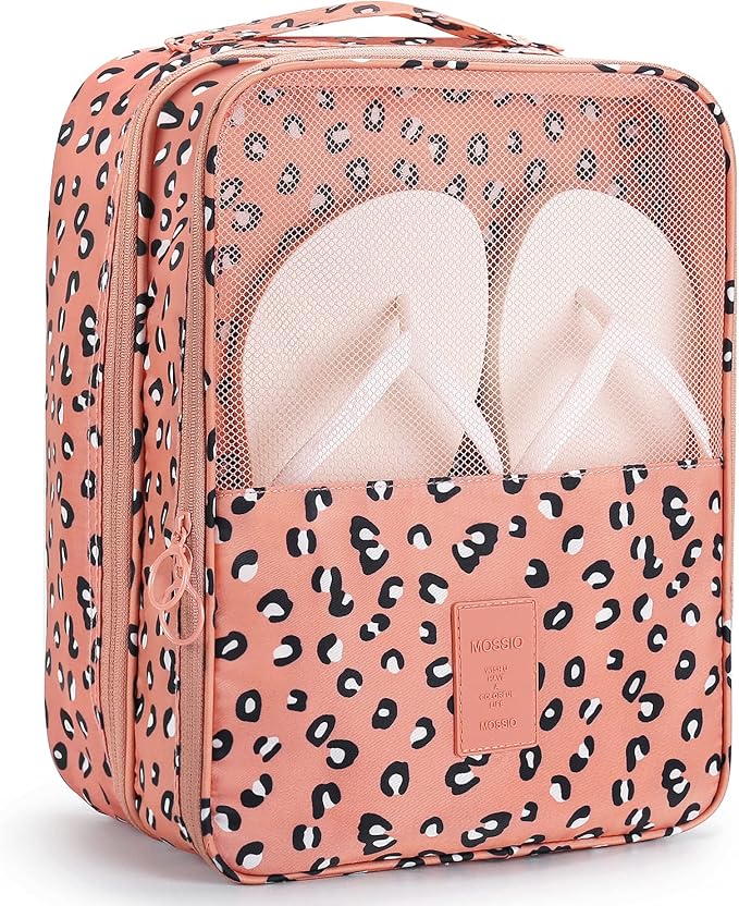Mossio Shoe Bag Holds 3 Pair of Shoes for Travel and Daily Use Storage Pouch by Mossio