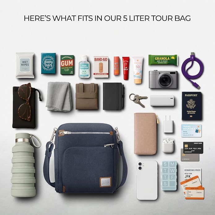 Travelon Anti-Theft Heritage Tour Bag - Image 7