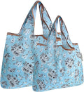 allydrew Large Foldable Tote Nylon Reusable Grocery Bags by allydrew
