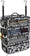 Olosar Suitcase Organizer, Travel Luggage Organizer Portable Hanging Travel Shelves Collapsible Hanging Packing Cubes for Carry on Suitcase by Unknown