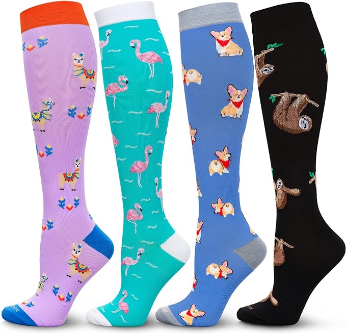 LEVSOX Compression Socks Women and Men, 20-30mmHg, Best for Nurses, Travel, Pregnancy by Levsox