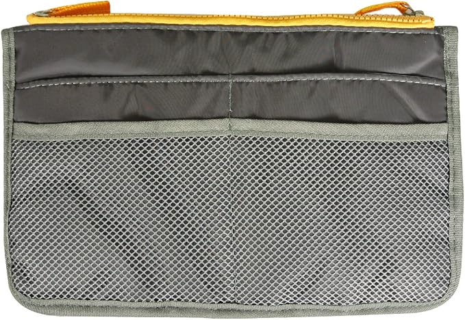 Wrapables® Unisex Bag Insert Organizer, Travel Bag Organizer - Grey - Image 3