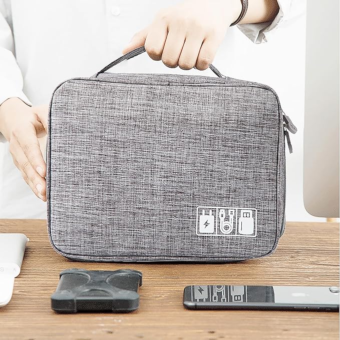 Organizer Case Small Electronic Devices USB Charger Accessories Mouse Phone Cable SD Power Bank Earphone - Image 5