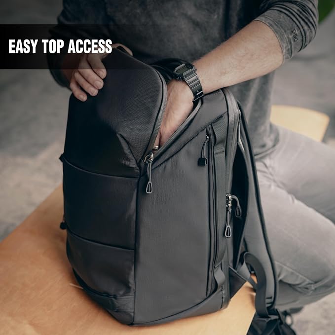 Large Faraday Backpack | Signal-Blocking, Anti-Tracking, Premium Cordura, Water-Resistant, Laptops, 35L Bag, Data Security for Phones, Laptops, Tablets, Passports, and more, Carry-On Luggage - Image 5