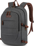 Tzowla Canvas Laptop Backpack-Anti Theft Bag for Men Women,Rucksack Fits 15.6Inch Laptop, Work Travel with Lock by Tzowla