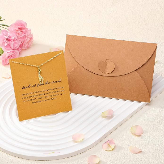 RZKING Golden Necklace for Women, Dainty Butterfly Heart Bow Rose Necklace, Gifts for Best Friend Sister Mom Girlfriend, Graduation Chritmas Birthday Anniversary Thank You Gifts - Image 7