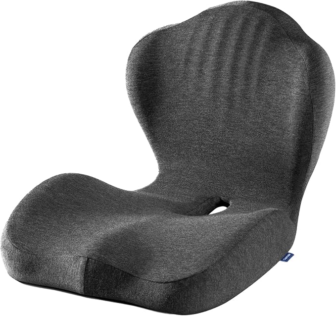 Seat Cushion for Car Truck Driver, Memory Foam Seat Cushion with Adjustable Strap,Ergonomic Lumbar/Back Support & Sciatica Relief for Long Drives, Orthopedic Cushion for Office Chair, Car, Semi Truck - Image 9
