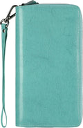 Small Compact Women Wallet RFID Blocking Genuine Leather Bifold Purse with ID Windows by Lavemi