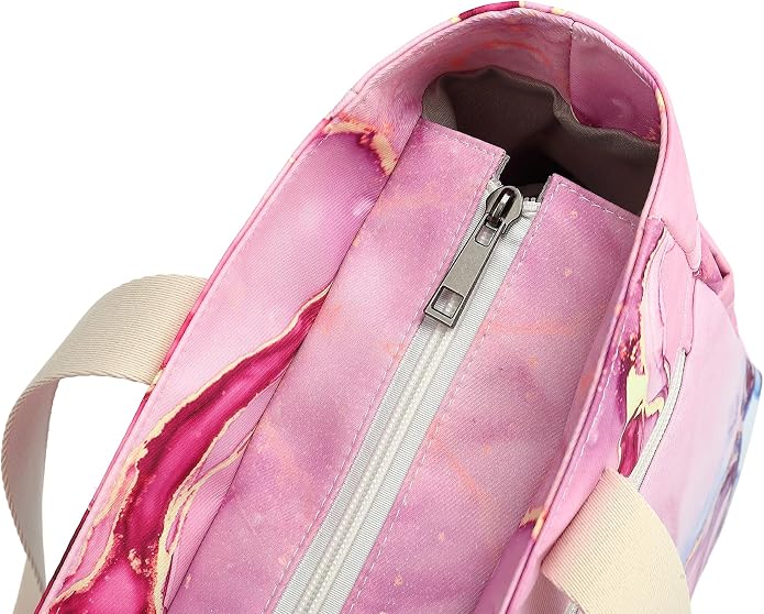 Women Tote Bag With Muti-Pockets,Lightweight Shoulder Bag,Large Capacity Handbag for Travel, Work, Gym - Image 7