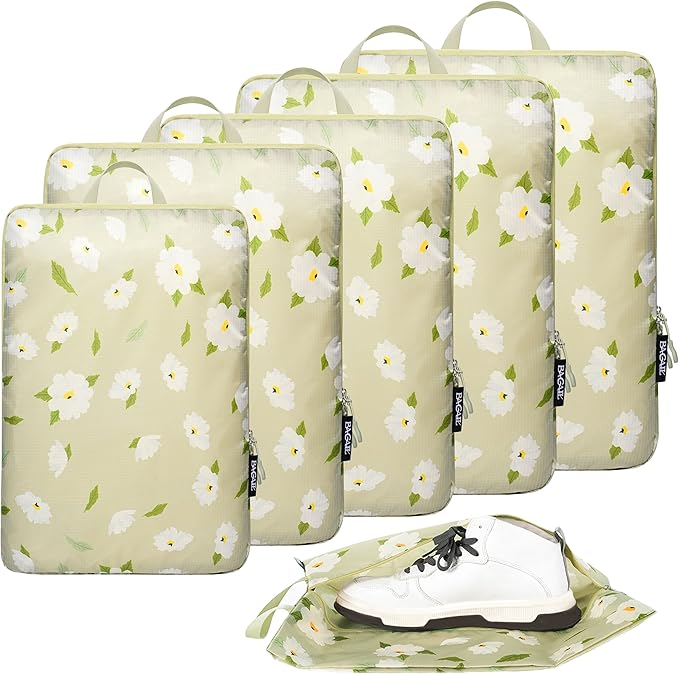BAGAIL 6 Set Ultralight Compression Packing Cubes Packing Organizer for Travel Accessories Luggage Suitcase Backpack by BAGAIL