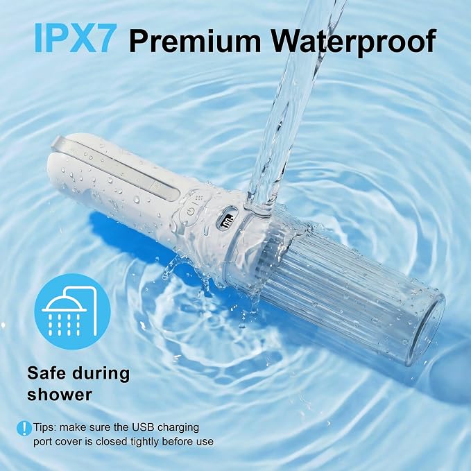 Electric Portable Bidet for Bathroom & Home Daily Use, White - Image 6