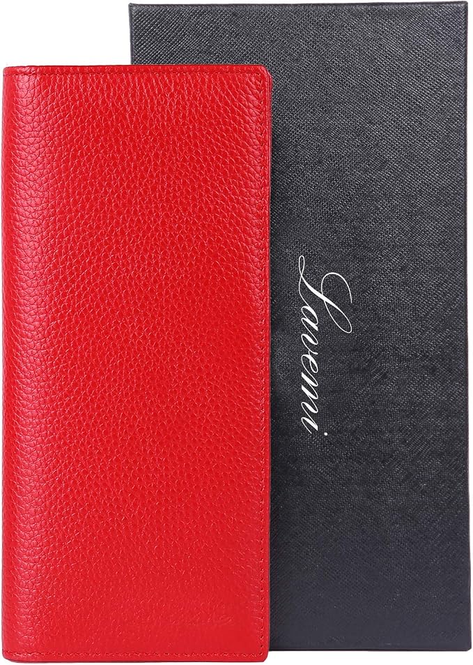 Ultra Slim Thin Leather Women Wallet RFID Blocking Credit Card Holder Bifold Long Ladies Billfold - Image 6