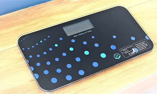 NewlineNY 700 Series Mini Travel Digital Bathroom Scales (no Sleeve) (Trendy Wave) - Image 4