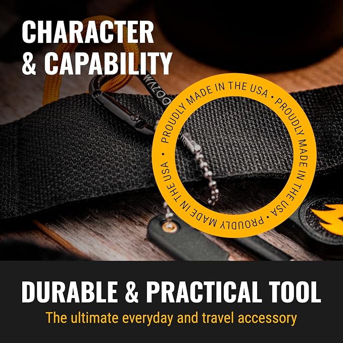 Gear Cache Belt™ Hidden-Pocket EDC Travel Belt | Full-length hidden pocket fits cash, tools or a 23-piece kit; MIL-SPEC nylon belt has a stainless buckle and bottle opener. - Image 7