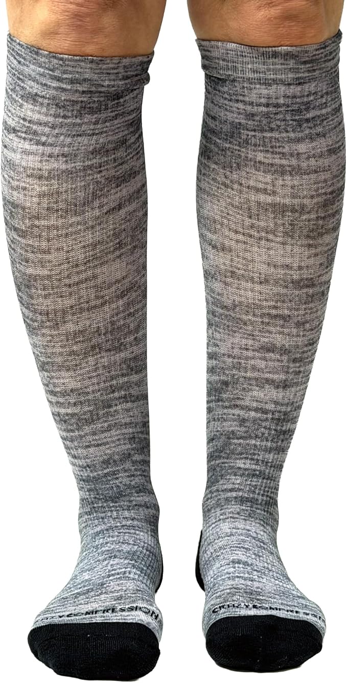 Crazy Compression Socks, Comfortable Support Socks for Recovery, Travel, Hiking, and Long-Hour Comfort w/Fun Designs by CrazyCompression