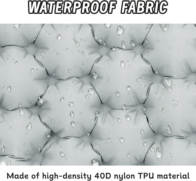 Inflatable Seat Cushion, Porous Design Sitting Pad, Air Seat Cushion, Portable Seat Cushions for Airplane Wheelchair Office Camping - Image 3