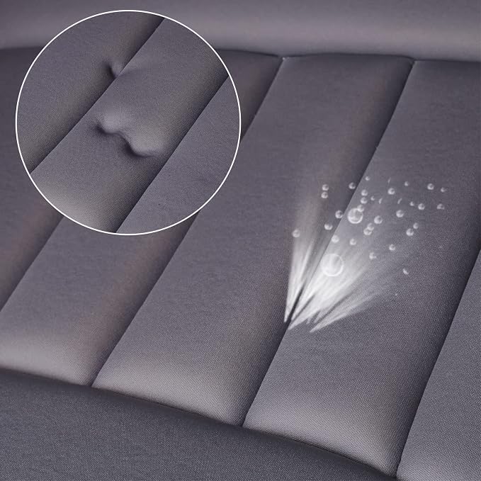Lofty Aim Car Seat Cushion for Driving, Memory Foam Driver Seat Cushion | Car Seat Cushion for Long Driving, Automotive Seat Cushion for Pain Relief, Car Seat Pillow Fits Car, Office Chair Dark Gray - Image 9