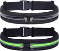 2 Pack Running Belt Fanny Packs for women and men,Belt Bag for Hiking Cycling Workout,Reflective Fanny Packs for Men Runners Belt Compatible with iPhone13,12 pro,Travelling Money Phone Holder by Herolland