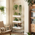 Tall 3 Tier Rolling Cart, Metal Storage Rack with Wheels for Indoor Spaces | Rust-resistant steel frame with adjustable tiers, locking wheels and 50 lbs shelves for flexible indoor organization. by Unknown
