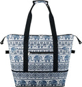 Expandable Duffel Bag for Women with Trolley Sleeve/Wet Pocket Weekender Travel Tote Large Carry On Overnight Luggage by HAWEE