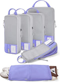 BAGSMART Compression Packing Cubes for Travel Essentials | 14 Set /6 Set /4 Set/2 Set, Lightweight, Durable by BAGSMART