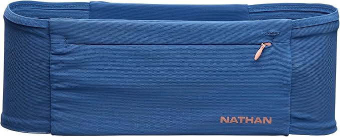 Nathan Zipster Max Running Belt, Running Belts for Women and Men, Bounce-Free Waist Pack with Extra Large Zipper Pocket, Smartphone Storage, Walking, Gym, Hiking by NATHANSPORTS