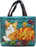 Women's Quilted Tote Bag – Lightweight Large Capacity Foldable for Travel | 20.87" L x 15.75" H by Unknown