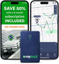 GPS Luggage Tracker for Suitcases TSA Approved, Android & iOS Compatible - Real-Time Tracking Device for Travel - Smart Tag with Bag Opening Alert - Long Battery Life (4-Mo Subscription Included) by MyLoc8