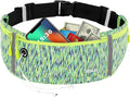 USHAKE Slim Running Belt, Workout Fanny Pack for Men Women,Exercise Waist Pack for Apple iPhone Holder, Runner Belt for Running Walking Cycling Camping Gym by USHAKE