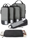 BAGSMART Compression Packing Cubes for Travel Essentials | 14 Set /6 Set /4 Set/2 Set, Lightweight, Durable by BAGSMART