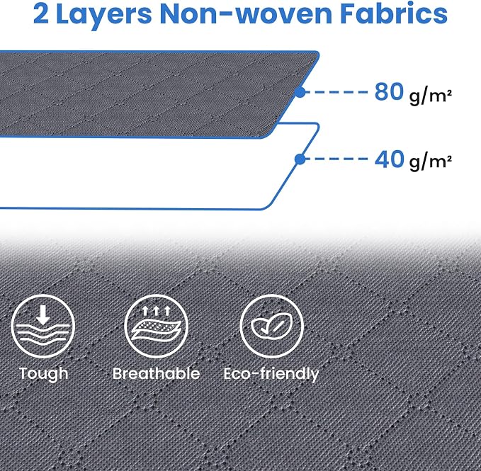 4 Pack Storage Bags for Clothes Blanket Storage Bins with Lids | Foldable Closet Organizers with Zippers,Window and Handles,Fabric Storage Bins for Sweater,Comforter,Bedding,Dorm essentials - Image 6