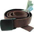Big & Tall Trekker Money Belt by Thomas Bates … (Brown) by ThomasBates