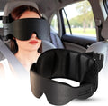 SARISUN Travel Pillow for Car Trip, Head Strap for Headrest with 3D Eye Mask by SARISUN