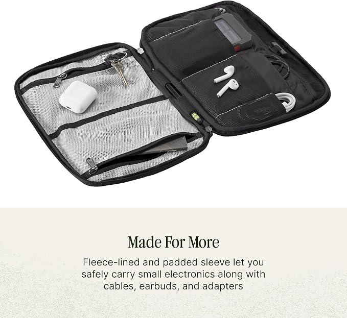 Eagle Creek Pack-It E-Tools Organizer Pro, Black | Compact Tech Accessory Pouch with Charging Cord Organizer, Small Tech Accessories Pouch, Travel Essentials - Image 3