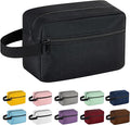Travel Toiletry bag for Women and Men,Small Cosmetic Bag Hanging Lightweight Makeup Bag Small Tool Bag Travel Organizer accessories for Women Men - Black by Unknown
