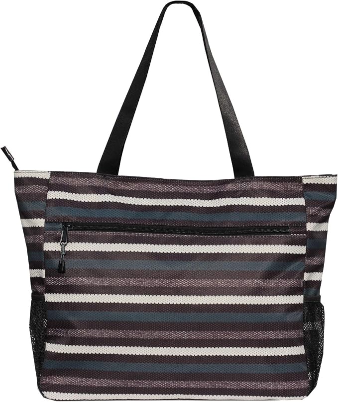 ESVAN LARGE BEACH BAG Water Resistant Lightweight 20 inch Women Oversize Tote Bag for Gym Beach Travel Pool Yoga Nurse - Image 6