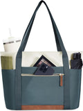 ECOHUB Large Tote Bags for Women Lightweight Laptop Tote Bag for Work Nurse Teacher Travel Totes with Compartments Cup Holder by ECOHUB