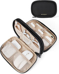 BAGSMART Electronics Organizer Travel Case, Cord Organizer for Women, Travel Cable Bag (Black) by BAGSMART