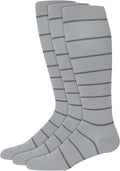 Nylon Knee High Socks - 15-20mmHg Graduated Compression Socks - Soft & Breathable Support Unisex Socks by Comrad