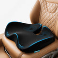 Car Seat Cushion for Driving, Sciatica Pain Relief Car Pillow and Seat Pad | Extra Large Driver Seat Cushion Offers Broad Car-Seat Coverage to Ease Hip and Tailbone Pressure During Long Drives (Black) by Sitcushion