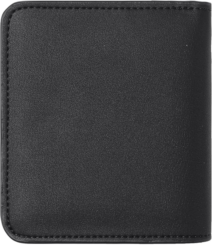 Toughergun Women’s Small Slim Leather Wallet with RFID Protection, Compact Bifold Mini Purse with Clear ID Window - Image 7