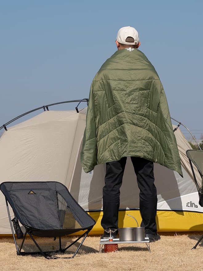 3M Thinsulate Insulation Warm Camping Blanket Ultralight Compact - Image 8