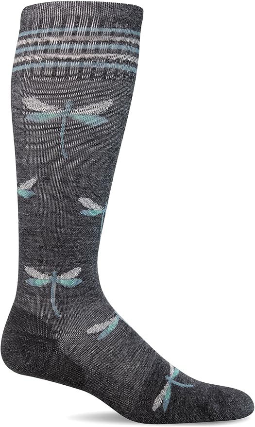 Sockwell Women's Dragonfly Moderate Graduated Compression Sock by Sockwell