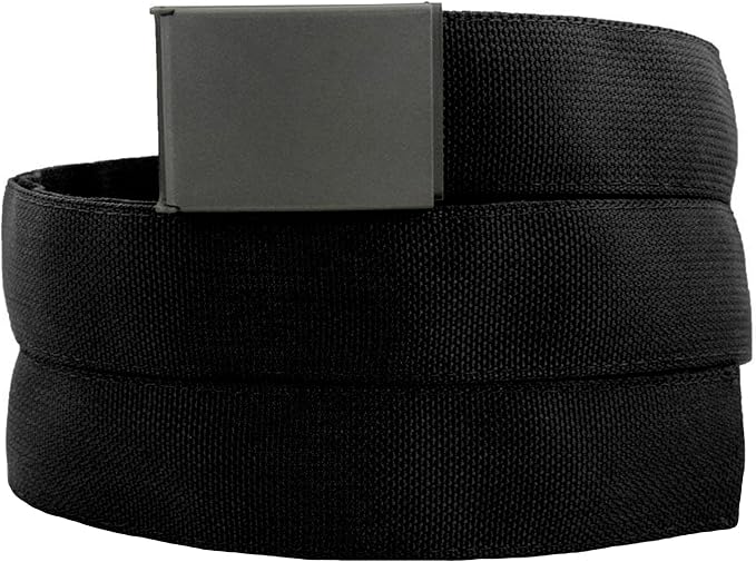 Gear Cache Belt™ Hidden-Pocket EDC Travel Belt | Full-length hidden pocket fits cash, tools or a 23-piece kit; MIL-SPEC nylon belt has a stainless buckle and bottle opener. by WAZOO%C2%AE