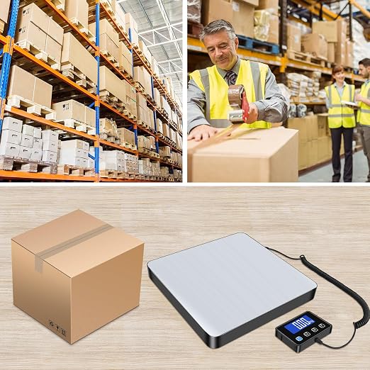 Shipping Scale, 440lb/0.35oz High Accurate Digital Postal Scale with Hold/Tare Function, Shipping Scale for Small Business, Packages, Luggage, Home Use, Battery & Charging Cable Include - Image 7