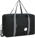 For Spirit Airlines Personal Item Bag Foldable Travel Duffel Bag Tote Carry on Luggage Duffle Overnight for Women and Men by Narwey
